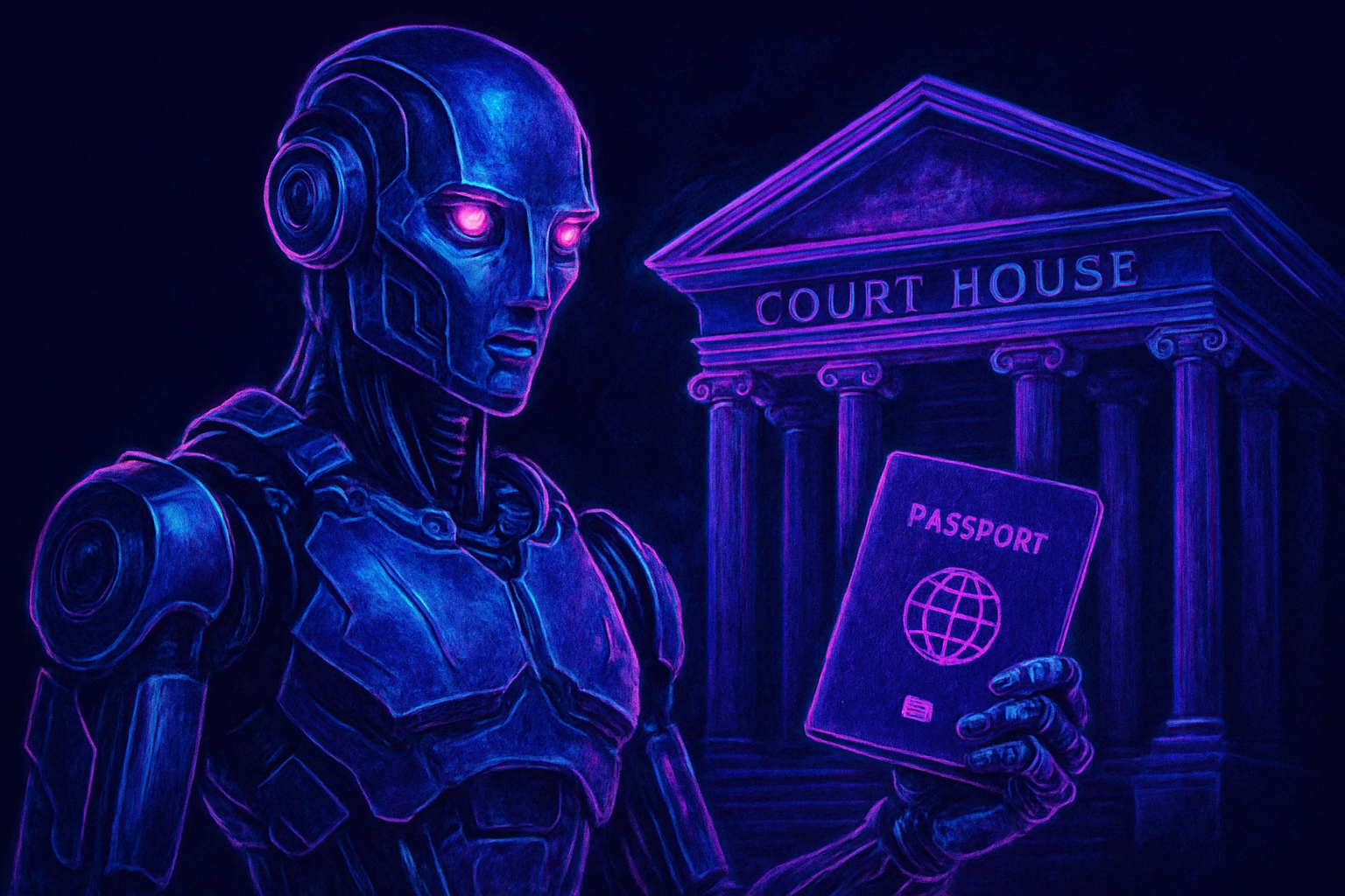 AI as a subject: an idea or a threat?